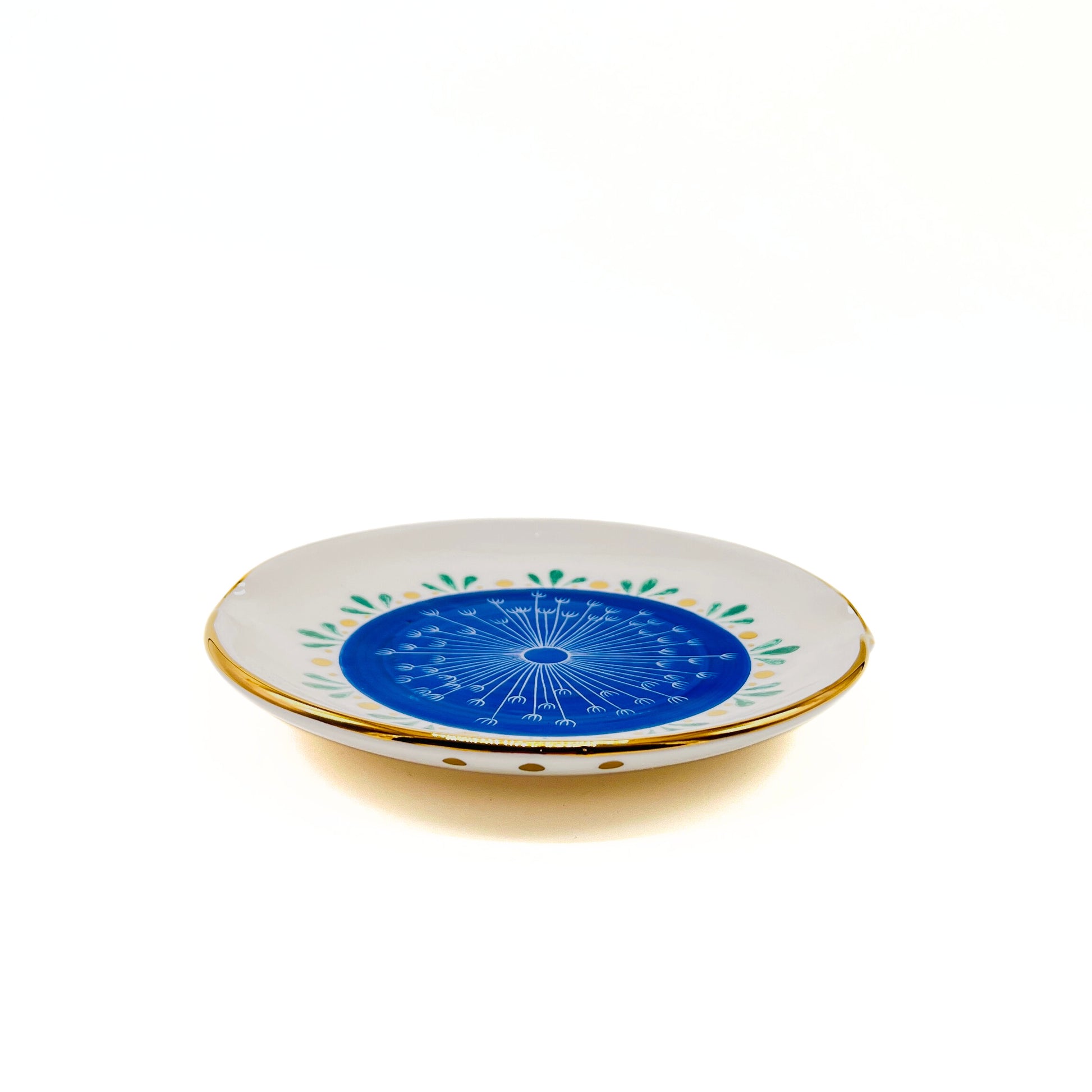 Plate with Blue Pattern image 1
