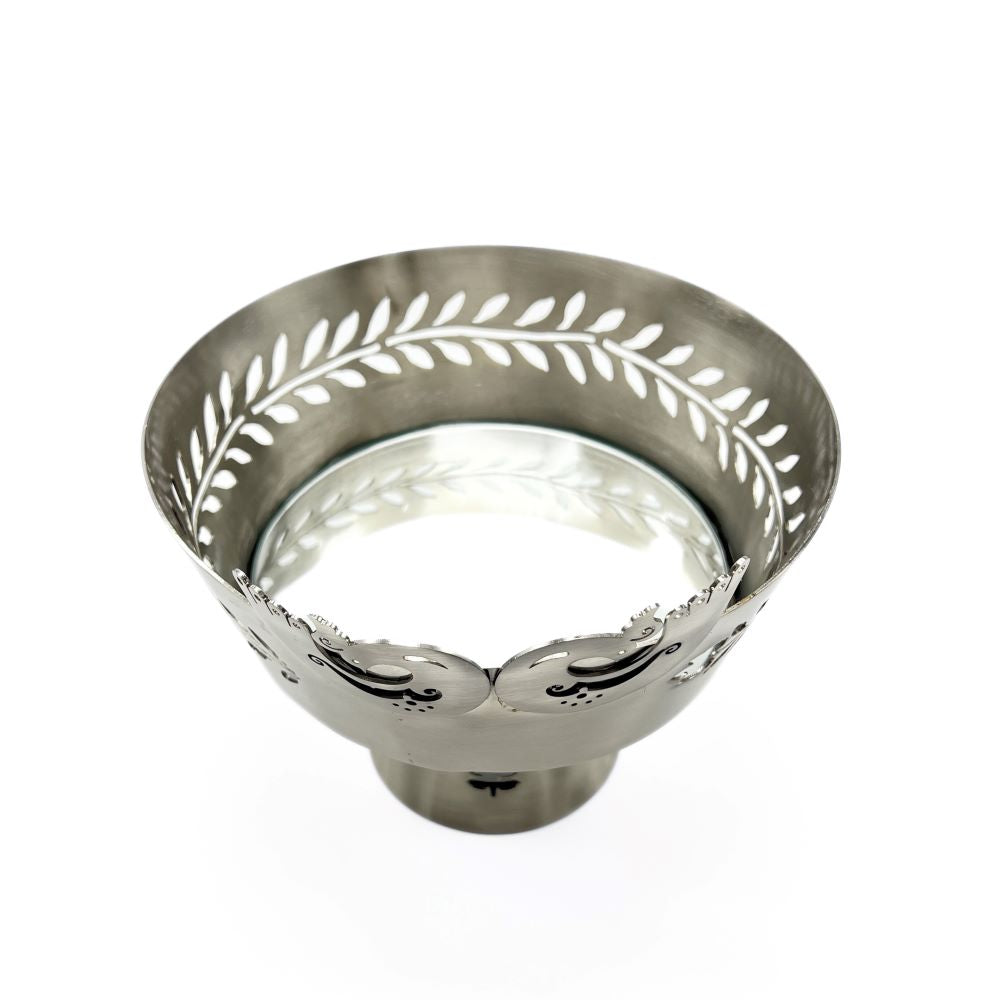 Metal Bowl with Base image 2