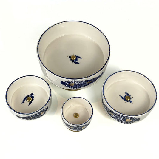 Bowl with Brass Base image 1